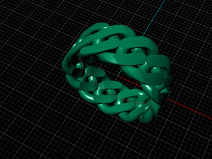 cuban ring 3D 모델