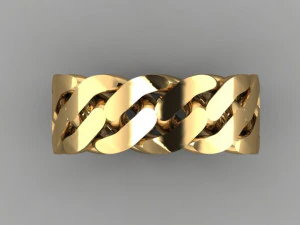 cuban ring 3D Model