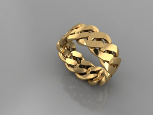 cuban ring 3D 模型