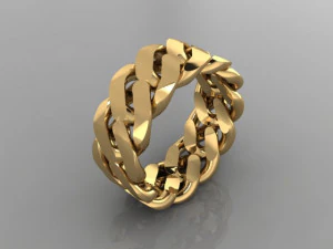 cuban ring 3D Model