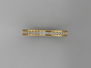diamond ring Modelo 3D