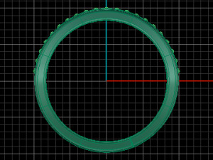 diamond ring Modelo 3D