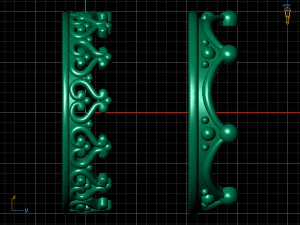 twin rings 3D Model