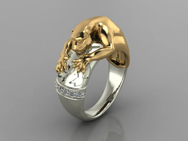 anello della tigre Modello 3D .c4d .max .obj .3ds .fbx .stl .blend