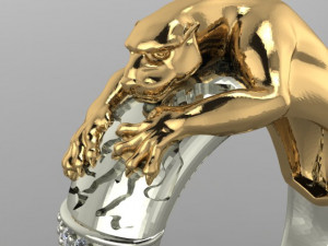 tiger ring 3D Model