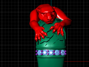 tiger ring 3D Model
