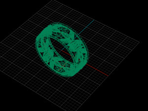 gold ring 3D Model