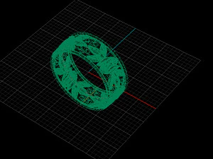 gold ring 3D Model