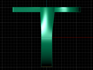 ankh cross ring 3D 模型