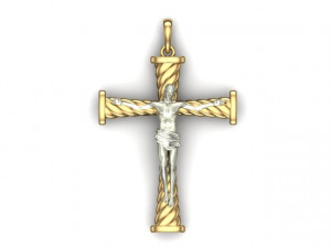 cross pendant 3D Model