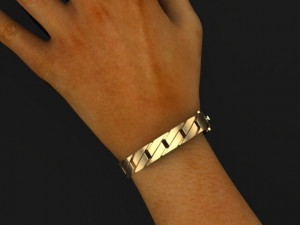 cuban bracelet 3Dモデル