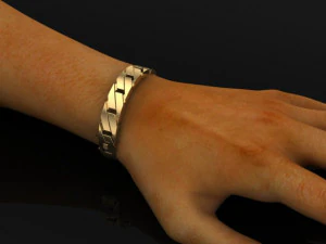 cuban bracelet 3D Model
