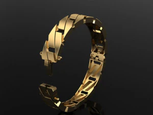 cuban bracelet 3D Model