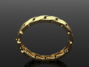 cuban bracelet Modèle 3D