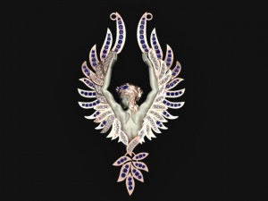 fairy pendant 3D Модель