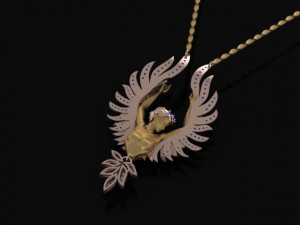 fairy pendant 3D Модель