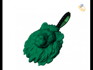 lion pendant 3Dモデル