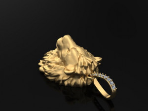 lion pendant 3Dモデル