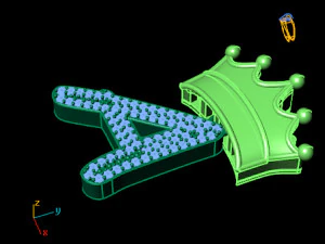 un ciondolo Modello 3D
