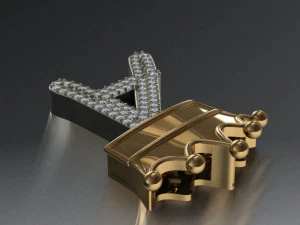 un ciondolo Modello 3D