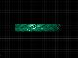 golden wheat ring Modelo 3D