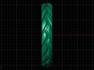 golden wheat ring Modelo 3D