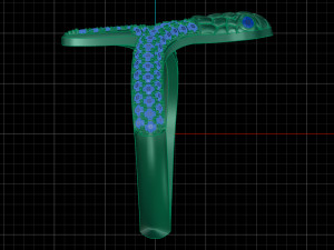 snake ring 3D मॉडल