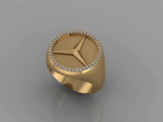 Wax 3D Print Jewelry Engagement Ring Image | 3DJewels