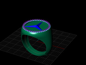benz ring 3D Модель