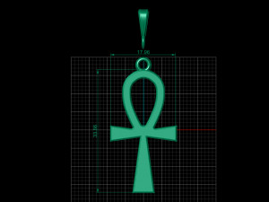 ankh pendant 3D Model
