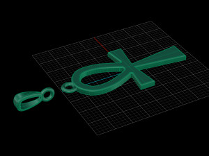 ankh pendant 3D Model