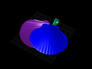 shell pendant Modelo 3D