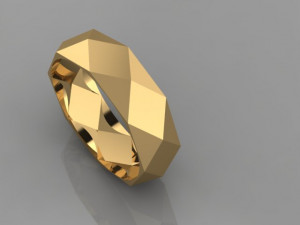 MEN RING Model 3D