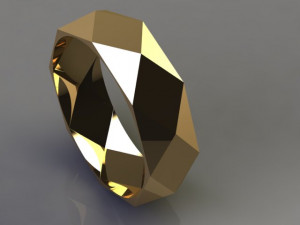 MEN RING Model 3D
