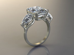 Unique Ring Modelo 3D