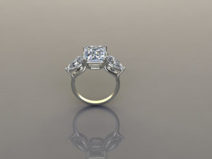 Unique Ring Model 3D