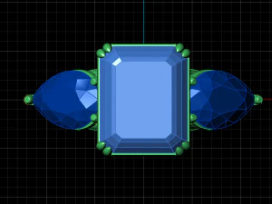 Unique Ring 3D Model