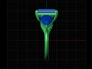 Unique Ring 3D Model