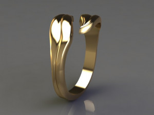 LEAF RING 3D Model