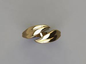LEAF RING 3D Model