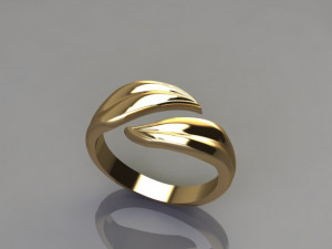 LEAF RING 3D मॉडल