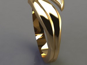 LEAF RING 3D Model