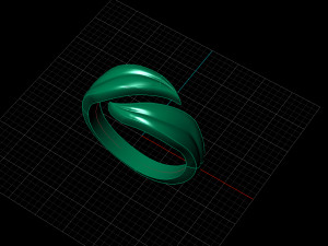 LEAF RING 3D Model