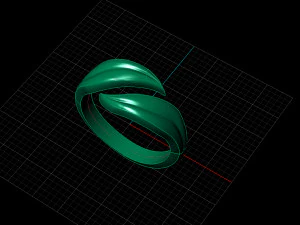 LEAF RING 3D Model