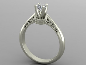Engagement Ring 3D 模型