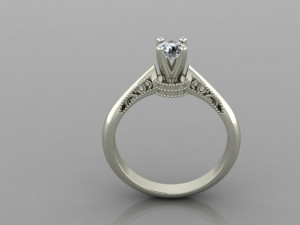 Engagement Ring 3Dモデル