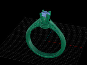 Engagement Ring 3Dモデル