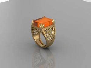 SIGNET RING 3D Model