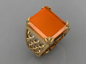 SIGNET RING 3D Model