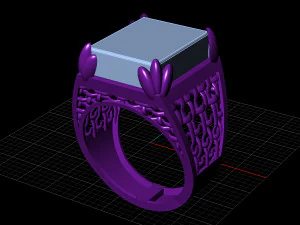 SIGNET RING 3D Model